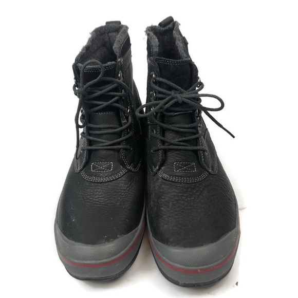 Clarks Black Leather Goretex Waterproof Men's Boot - Picture 4 of 7